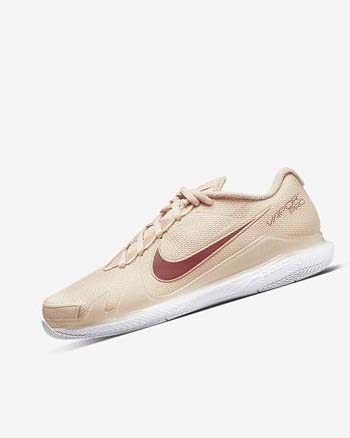 Nike Court Air Zoom Vapor Pro Blancos Blancos Coral Rojos | MX 5480